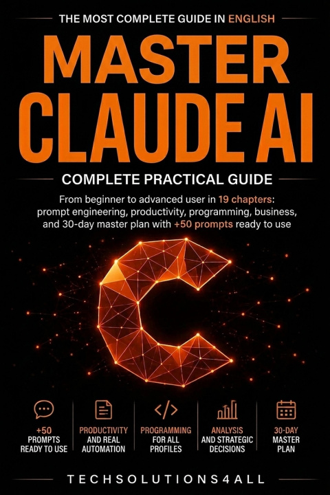 Książka MASTER CLAUDE AI Techsolutions4All Enterprise