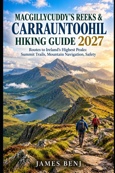 Boek MacGillycuddy's Reeks & Carrauntoohil Hiking Guide 2027 JAMES BENJ