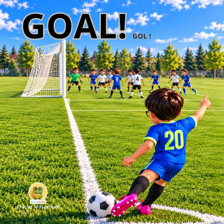 Boek GOAL! - DUOKIDS oscar villarruel