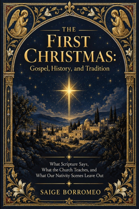 Livro The First Christmas Saige Borromeo