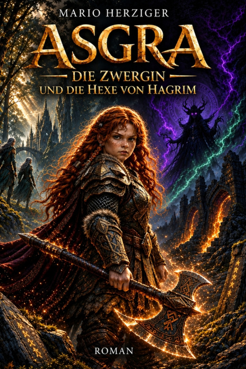 Book Asgra - Die Zwergin Mario Herziger
