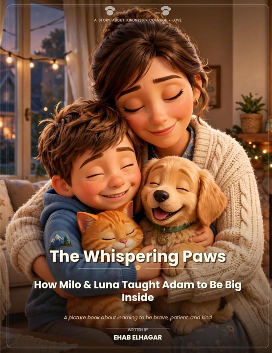 Kniha Whispering paws EHAB ELHAGAR