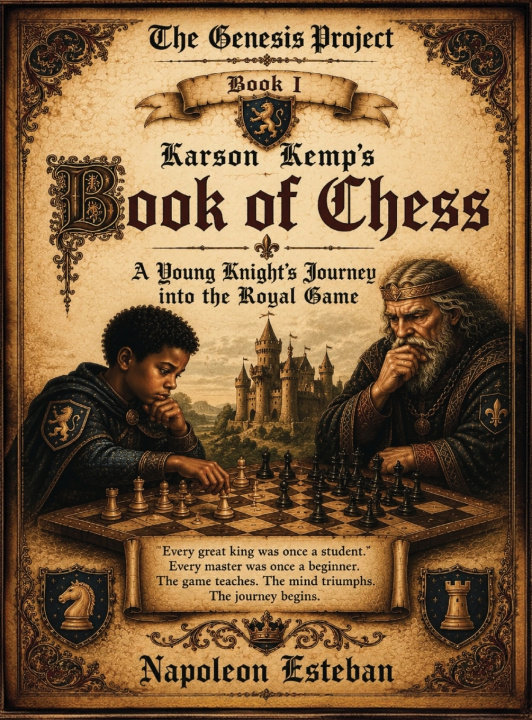 Kniha Karson Kemp's Book of Chess Napoleon Esteban