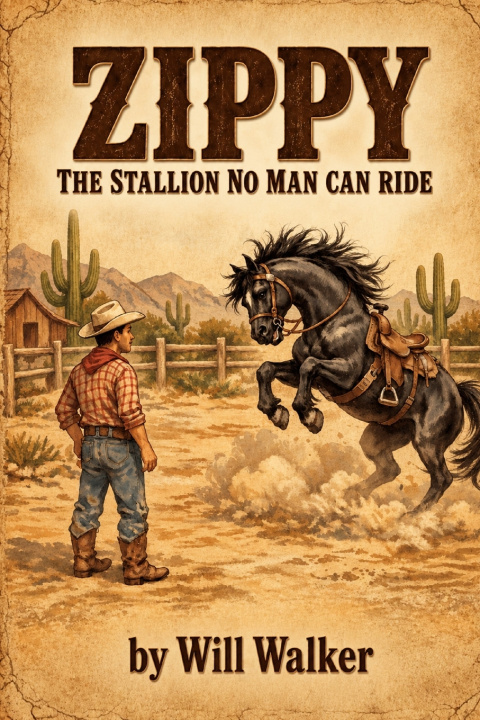 Kniha Zippy The Stallion No Man Can Ride Will Walker