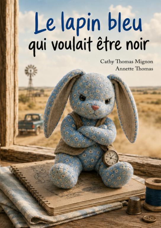 Boek Le lapin bleu qui voulait être noir Annette Thomas & Cathy Thomas-Mignon