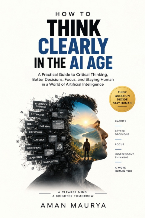 Книга How to Think Clearly in the AI Age AMAN MAURYA