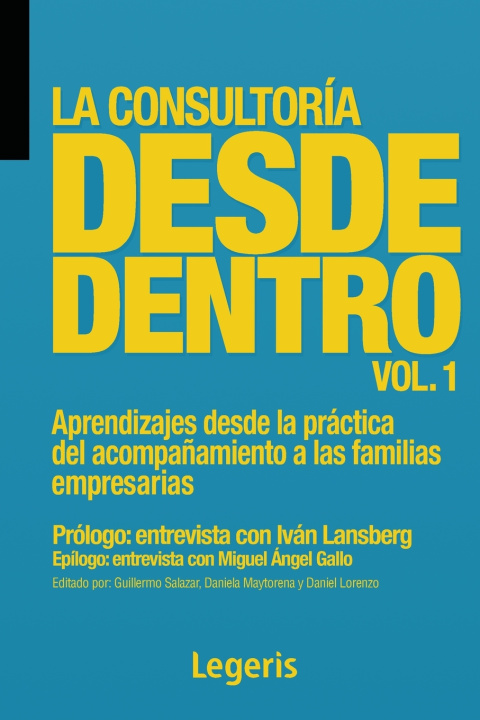 Kniha La consultoría desde dentro, Volumen 1. Guillermo Salazar