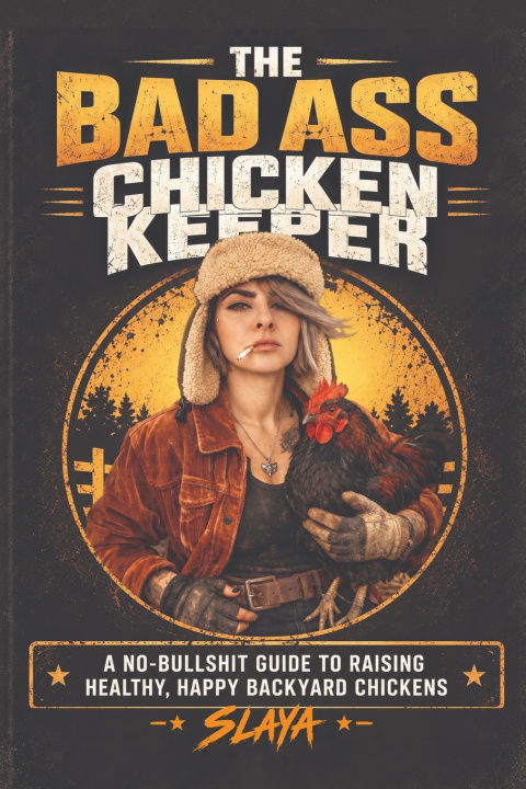 Książka THE BADASS CHICKEN KEEPER Slaya Mihajlovic
