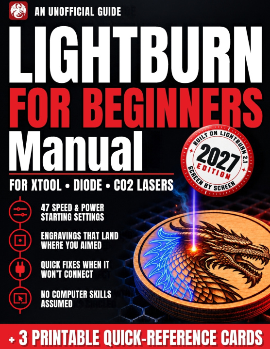 Boek LightBurn for Beginners Manual Hugo Trent