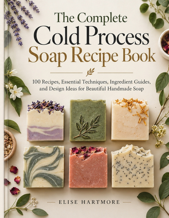 Boek The Complete Cold Process Soap Recipe Book Elise Hartmore
