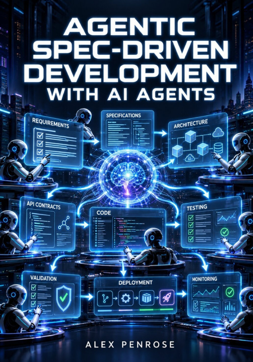 Książka AGENTIC SPEC-DRIVEN DEVELOPMENT WITH AI AGENTS ALEX PENROSE