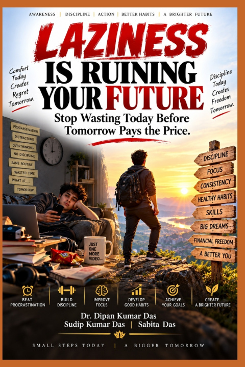 Book LAZINESS IS RUINING YOUR FUTURE SUDIP KUMAR DAS