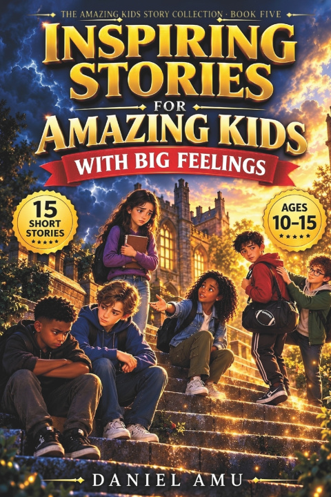 Boek Inspiring Stories for Amazing Kids With Big Feelings Daniel Amu
