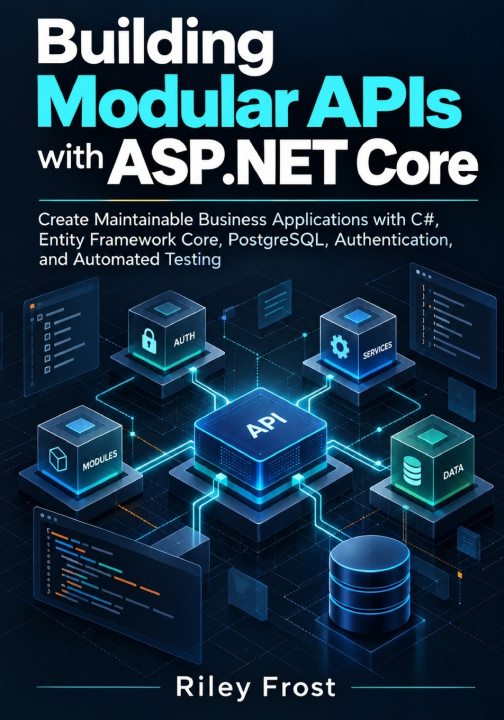Knjiga Building Modular APIs with ASP.NET Core Riley Frost