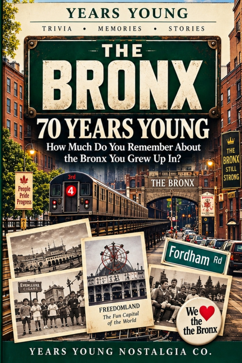 Knjiga The Bronx - 70 Years Young Years Young Nostalgia Co.