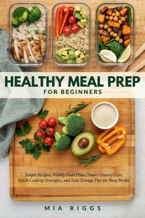 Knjiga Healthy Meal Prep for Beginners Mia Riggs