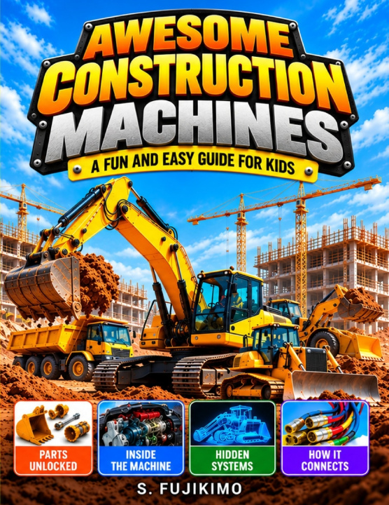 Kniha Awesome Construction Machines SL Fujikimo