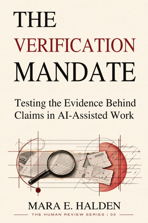 Książka THE VERIFICATION MANDATE Mara E. Halden