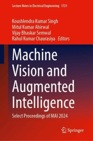 Boek Machine Vision and Augmented Intelligence Koushlendra Kumar Singh