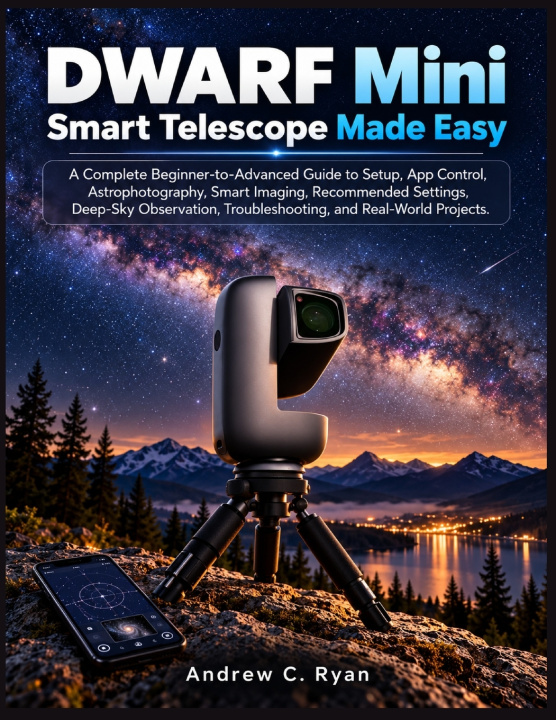 Livro DWARF Mini Smart Telescope Made Easy Andrew C. Ryan