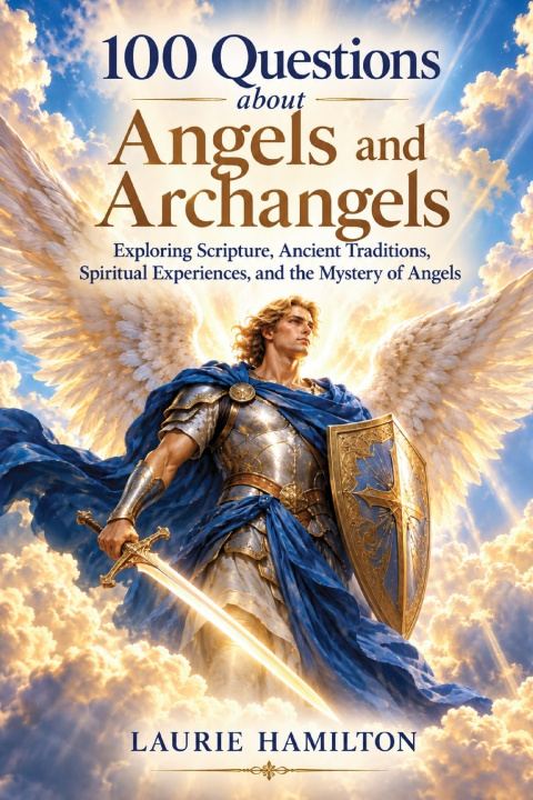 Livro 100 Questions about Angels and Archangels Laurie Hamilton