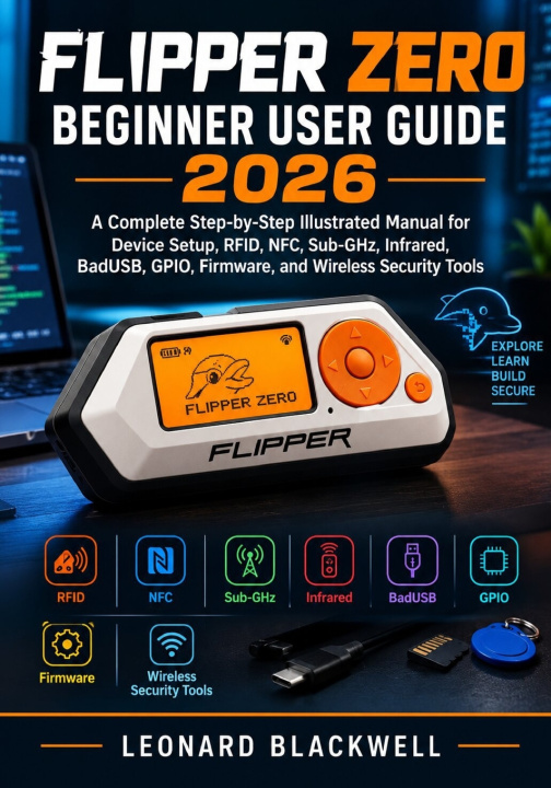 Libro Flipper Zero Beginner User Guide 2026 Leonard Blackwell