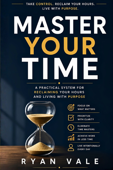 Kniha Master Your Time RYAN VALE