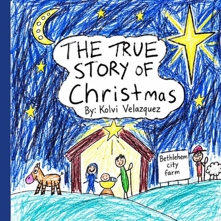 Livro The True Story of Christmas Kolvi Louis Velazquez