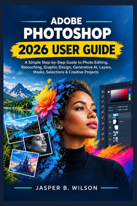 Boek ADOBE PHOTOSHOP 2026 USER GUIDE Jasper B. Wilson