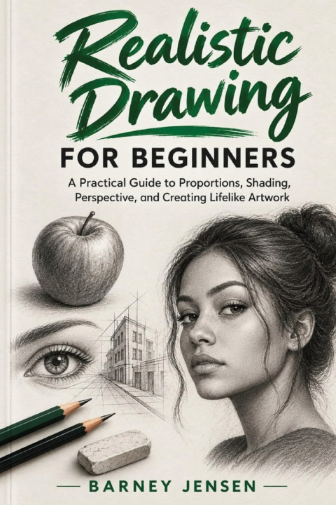 Книга Realistic Drawing for Beginners Barney Jensen