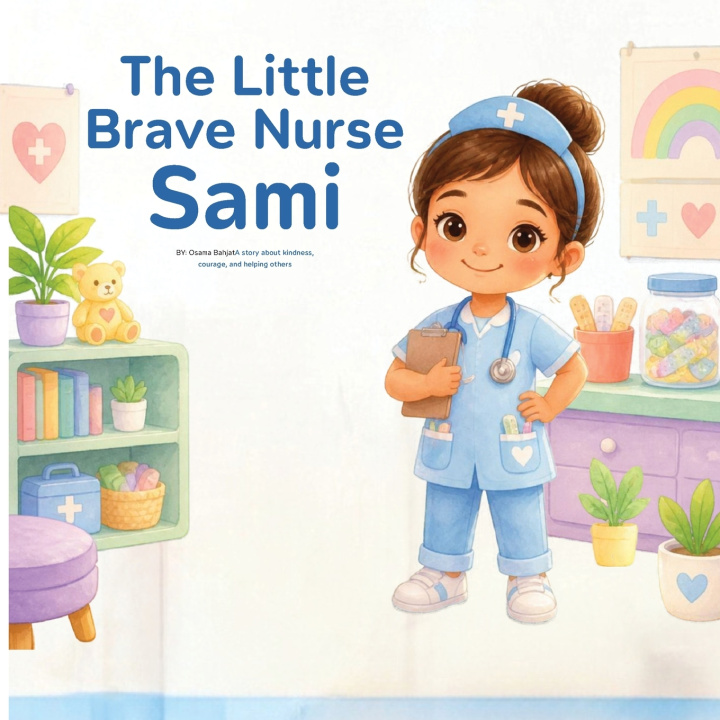 Livro The Little Brave Nurse Sami osama bahjat