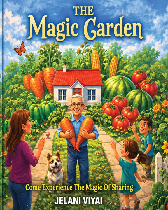 Boek THE MAGIC GARDEN Jelani Viyai