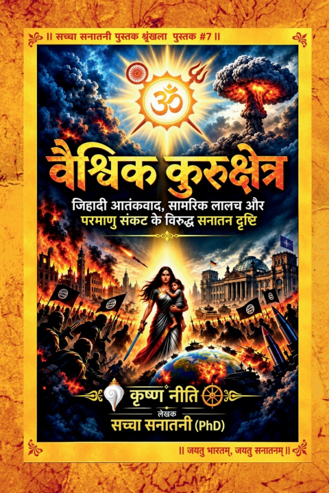 Knjiga Vaishvik Kurukshetra Sachcha Sanatani (PhD)