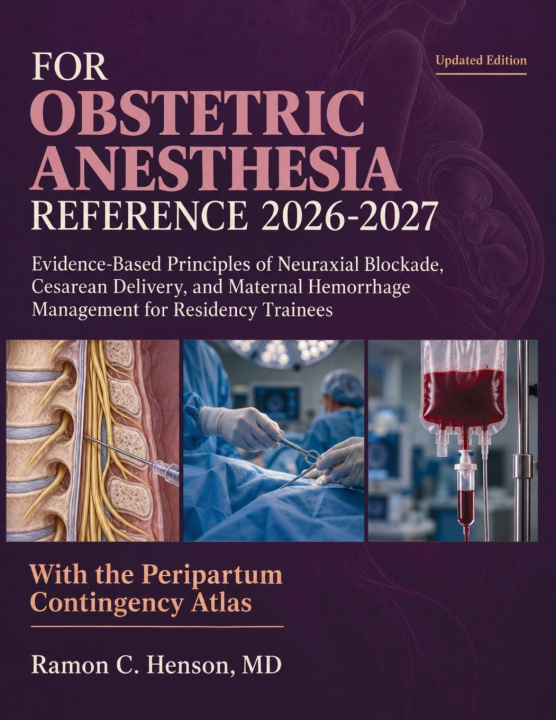 Kniha Obstetric Anesthesia Reference 2026-2027 Ramon C. Henson