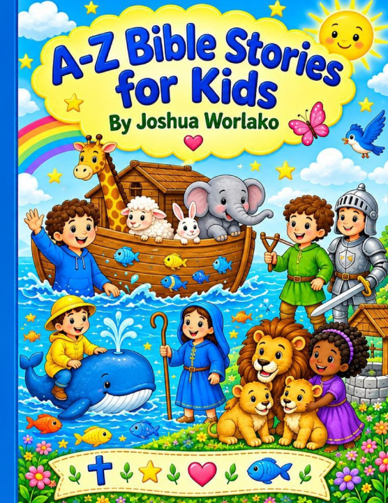 Livro A - Z BIBLE STORIES FOR KIDS JOSHUA WORLAKO