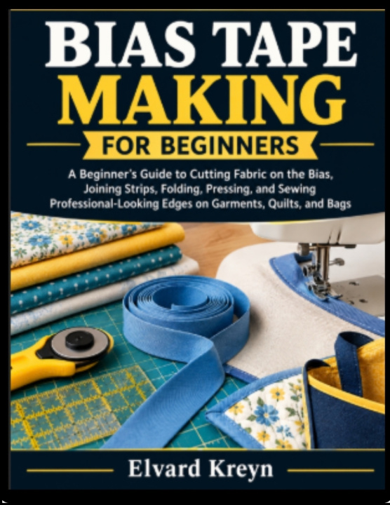 Kniha Bias Tape Making For Beginners Elvard Kreyn