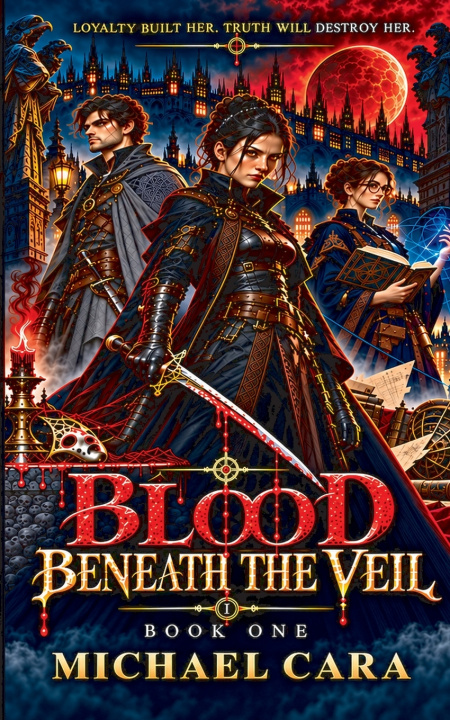 Book Blood Beneath the Veil Michael Cara