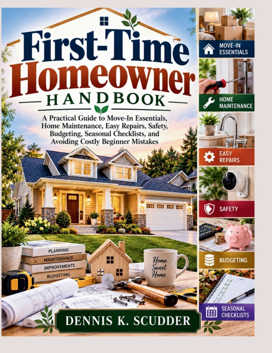 Knjiga First-Time Homeowner Handbook Dennis K. Scudder
