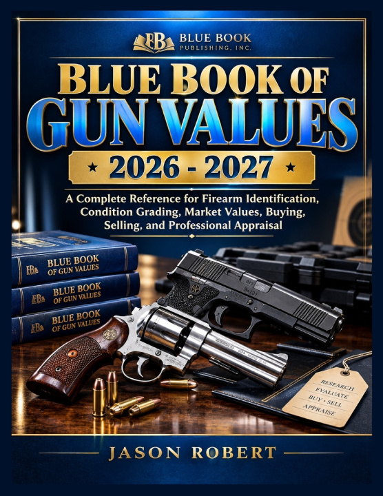 Kniha Blue Book of Gun Values 2026 - 2027 Jason Robert
