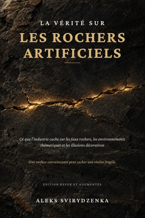 Книга La vérité sur les rochers artificiels Aleks Svirydzenka