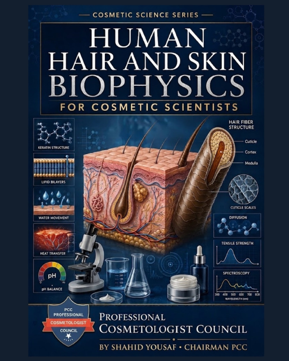 Knjiga HUMAN HAIR & SKIN BIOPHYSICS Shahid Yousaf