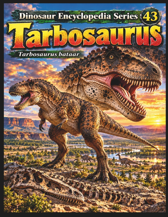 Книга Dinosaur Encyclopedia Series Vol.43 Tarbosaurus YOSHIHIKO MURAKAMI