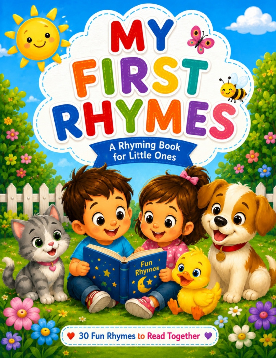 Knjiga My First Rhymes Anna Karpicz