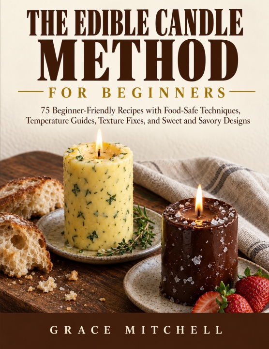 Knjiga The Edible Candle Method for Beginners Grace Mitchell