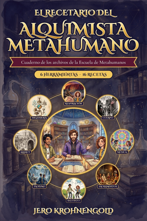 Livro Recetario del Alquimista Metahumano Jero Krohnengold