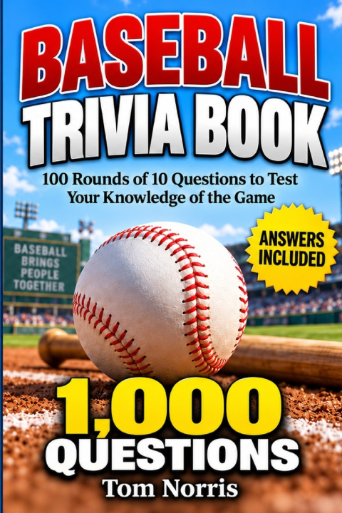 Knjiga Baseball Trivia Book Tom Norris