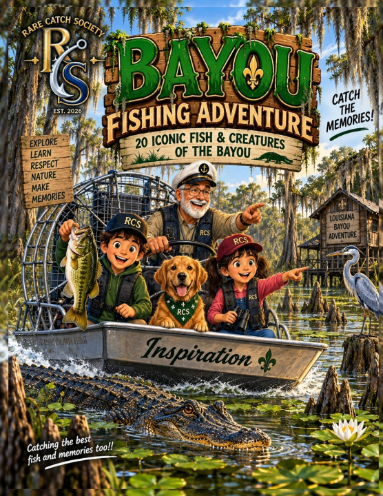 Knjiga Bayou Adventure Captain Catch
