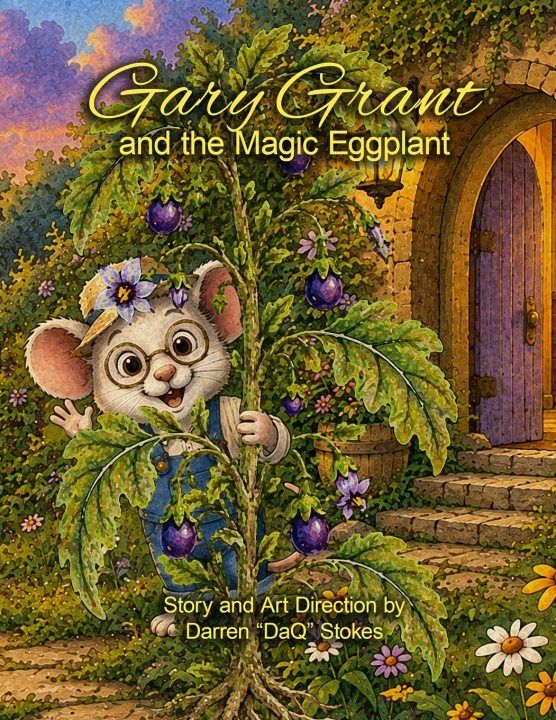 Книга Gary Grant and the Magic Eggplant Darren "DaQ" Stokes