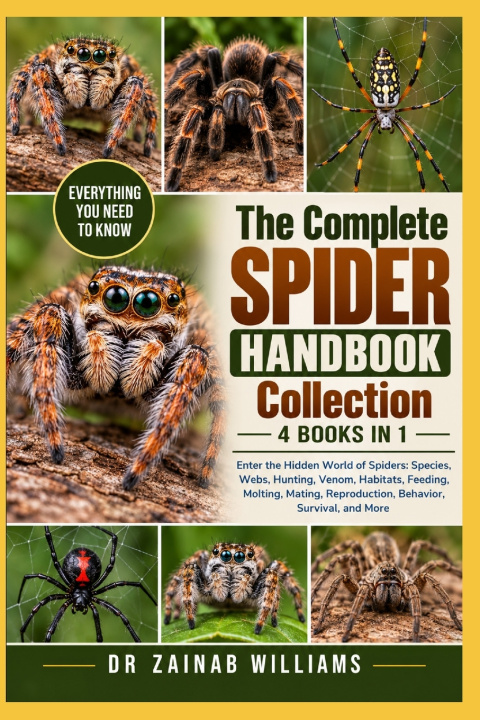 Книга The Complete Spider Handbook Collection - 4 Books in 1 DR ZAINAB WILLIAMS