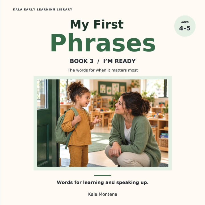 Knjiga My First Phrases Kala Montena